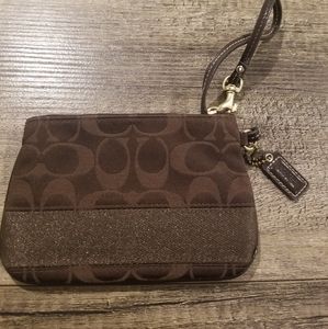 Coach skinny wristlet